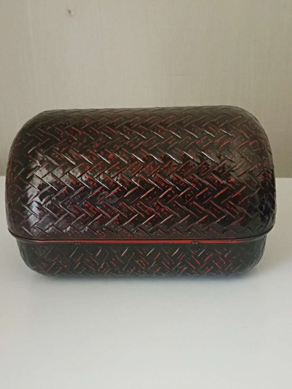 Kagome Ajiro Onigiri Bento Box Basket Weave Traditional Woven Wicker Style